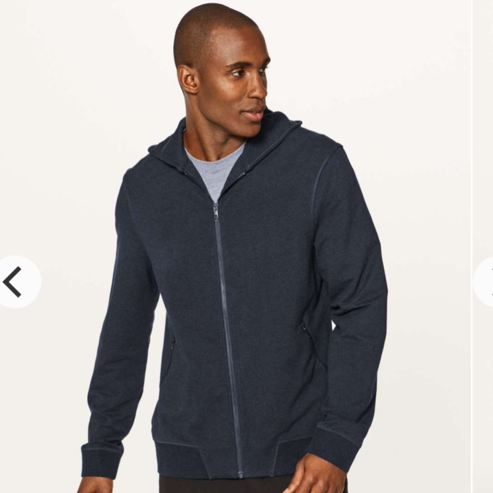 Lululemon Cross Cut Hoodie men’s heathered inkwell size small